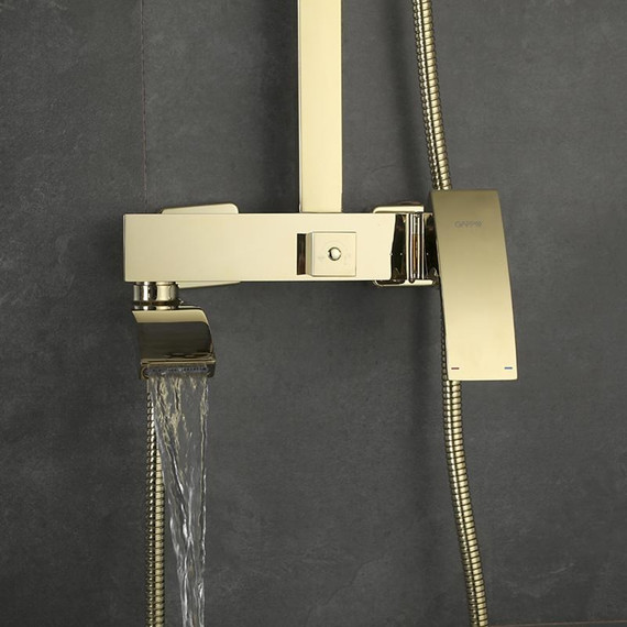 Душевая стойка Gappo Jacob G2407-3, золото фото 15