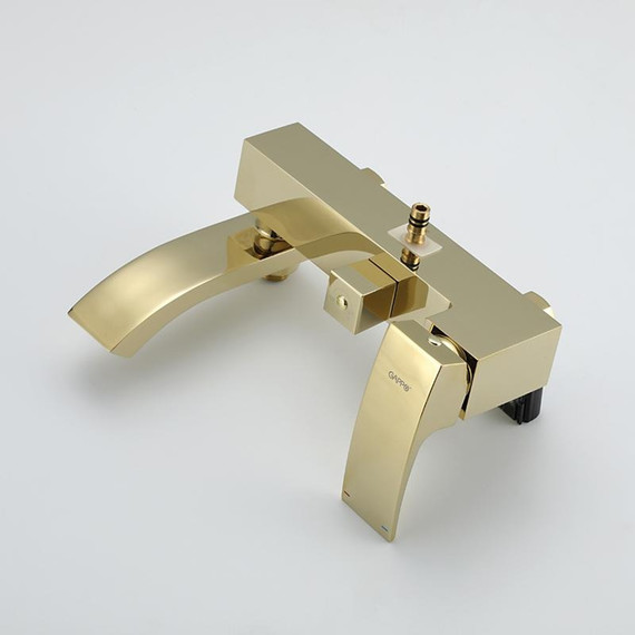 Душевая стойка Gappo Jacob G2407-3, золото фото 22