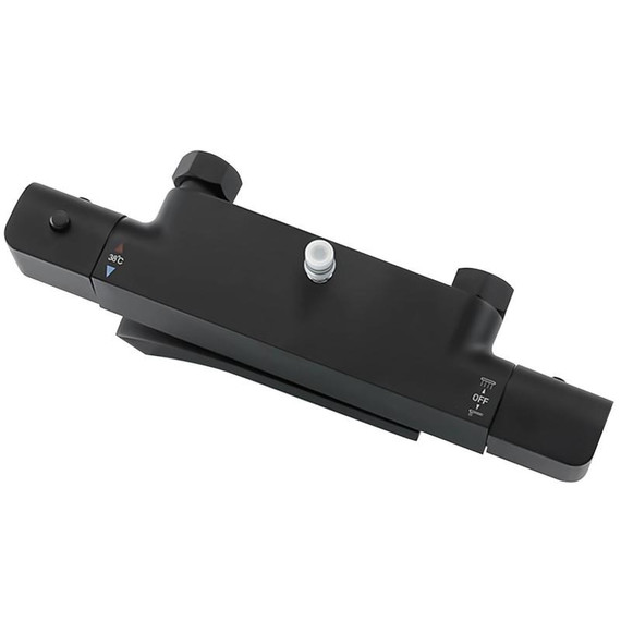 Душевая стойка с термостатом Gappo G2407-60, черный фото 6