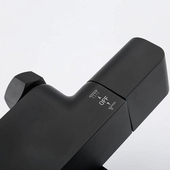 Душевая стойка с термостатом Gappo G2407-60, черный фото 10