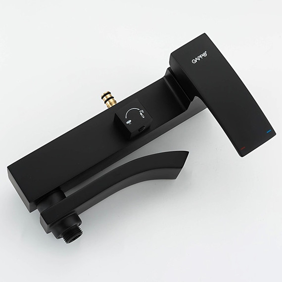 Душевая стойка Gappo G2407-6, черный фото 4