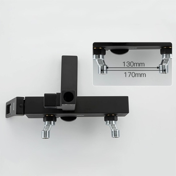 Душевая стойка Gappo G2417-6, черный фото 5