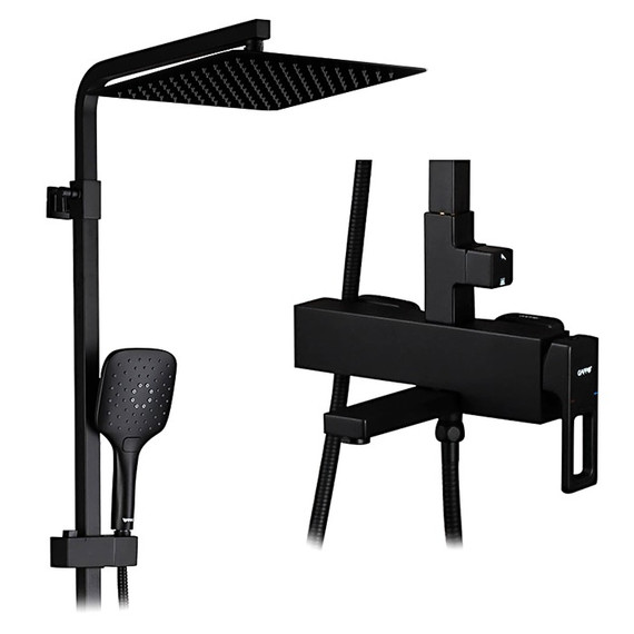 Душевая стойка Gappo G2417-6, черный фото 4