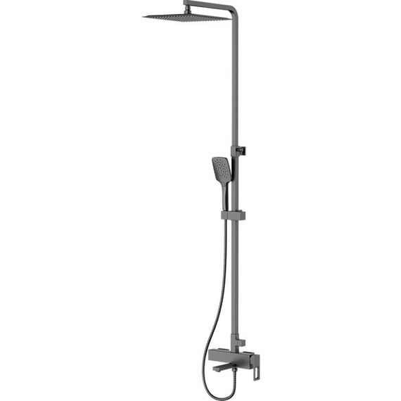Душевая стойка Gappo G2417-9, оружейная сталь фото 