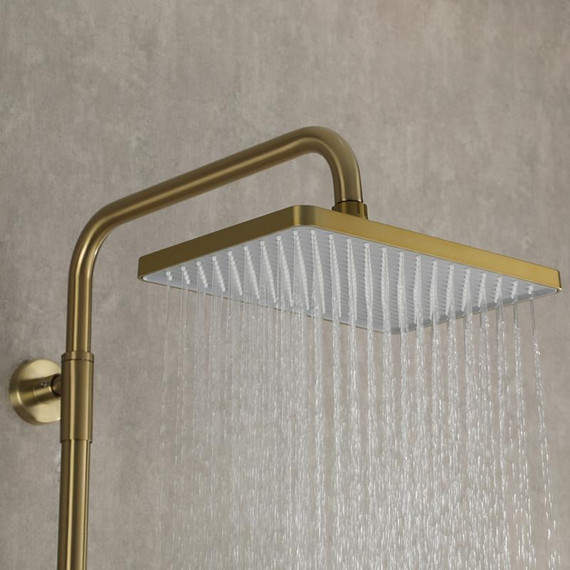 Душевая стойка с термостатом Gappo G2491-3, золото, Цвет производителя: золото фото 31