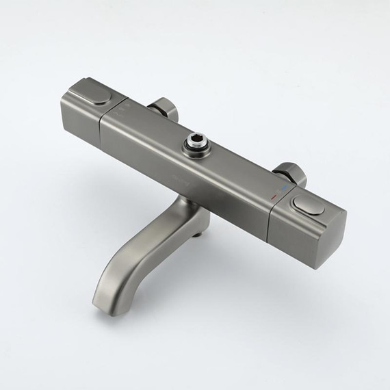 Душевая стойка с термостатом Gappo G2491-9, оружейная сталь, Цвет производителя: оружейная сталь фото 6