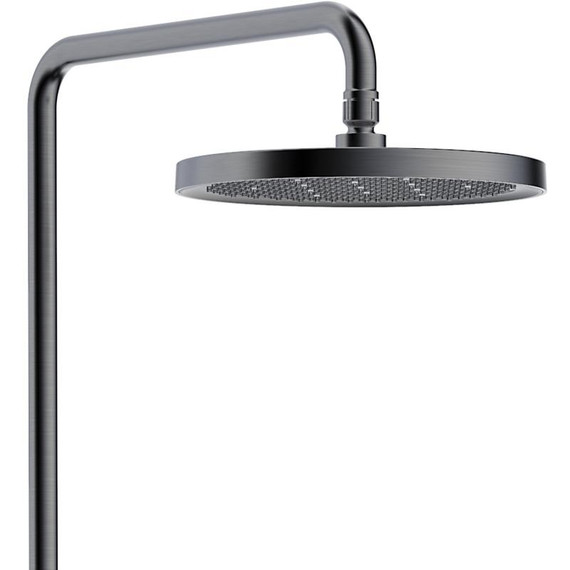 Душевая стойка с термостатом Gappo G2495-79, оружейная сталь, Цвет производителя: оружейная сталь фото 5