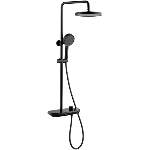 Душевая стойка Gappo G2495-86, черный, Цвет производителя: чёрный фото 