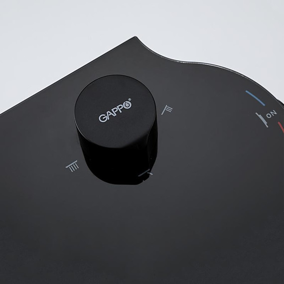 Душевая стойка Gappo G2495-86, черный, Цвет производителя: чёрный фото 7