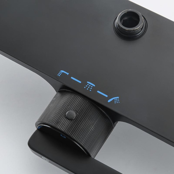 Душевая стойка Gappo G95 G2495-96, чёрный, Цвет производителя: чёрный фото 9