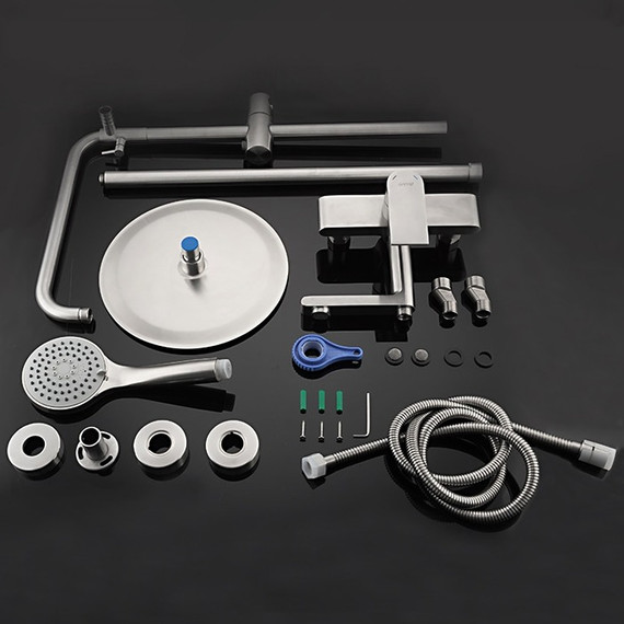 Душевая стойка Gappo G2499-20, сатин фото 10