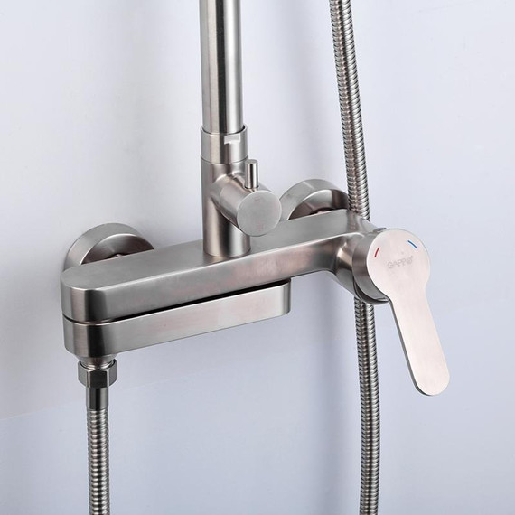 Душевая стойка Gappo G2499-30, сатин фото 6