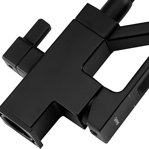 Смеситель для кухни Gappo G4317-6, черный фото 7