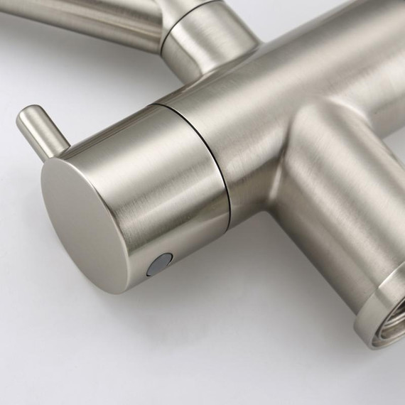 Смеситель для кухни Gappo G4398-85, сатин/черный фото 35