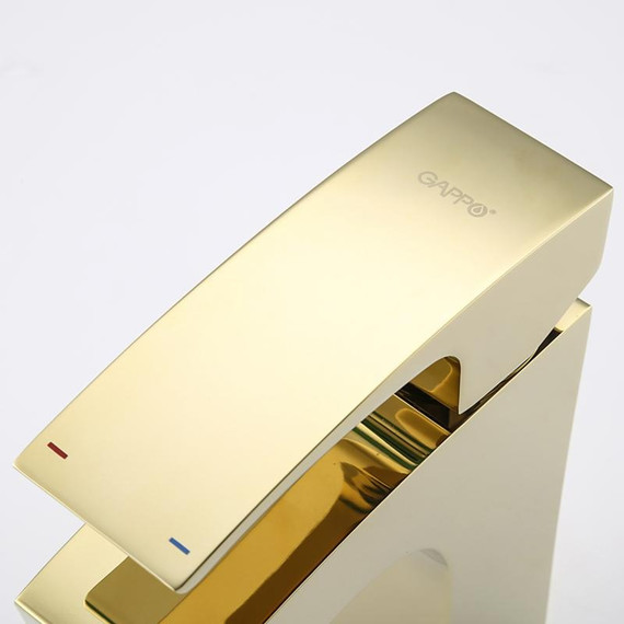 Смеситель для биде Gappo G5007-3, золото фото 17