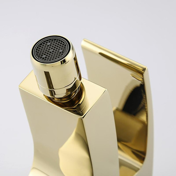 Смеситель для биде Gappo G5007-3, золото фото 18