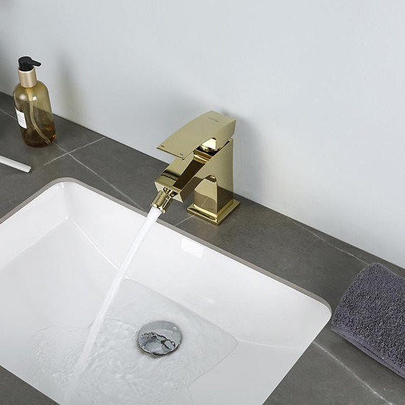 Смеситель для биде Gappo G5007-3, золото фото 7