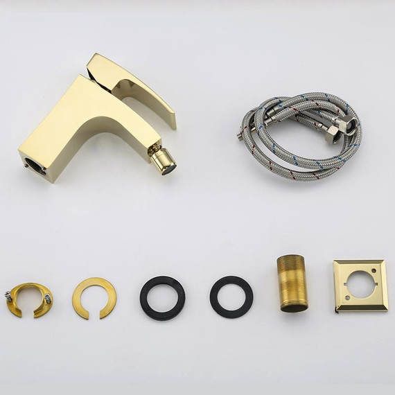 Смеситель для биде Gappo G5007-3, золото фото 23