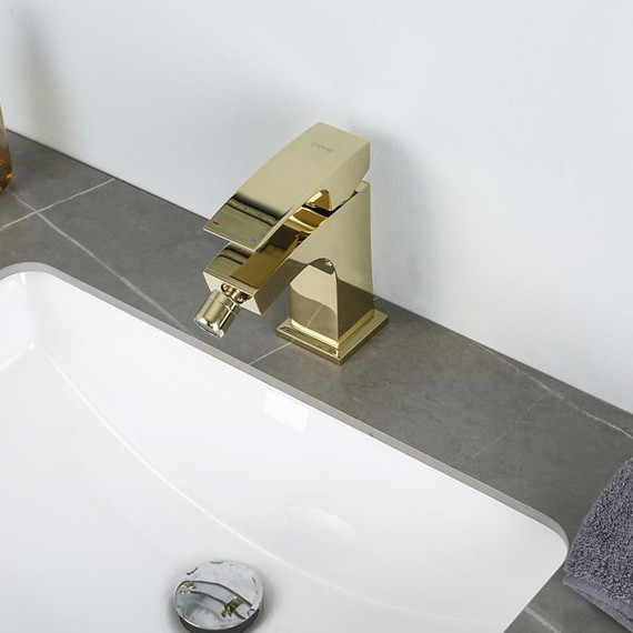 Смеситель для биде Gappo G5007-3, золото фото 5