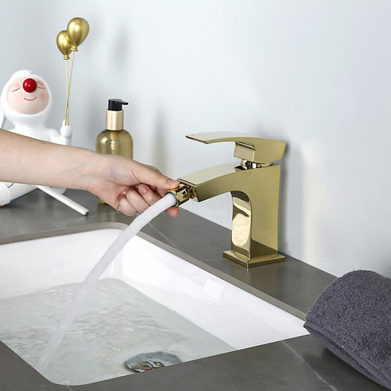 Смеситель для биде Gappo G5007-3, золото фото 10