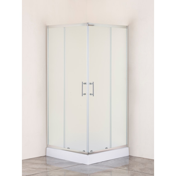 Душевое ограждение Taliente 90x90 см TA-09092-1MP, хром/матовое фото 2