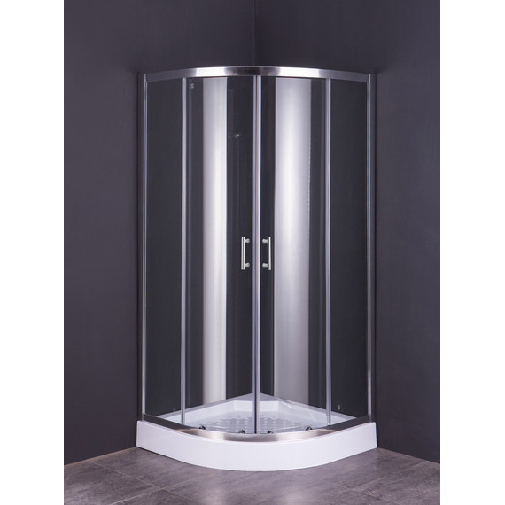 Душевое ограждение Taliente 90x90 см TA-09091-1CP, хром/прозрачное фото 2