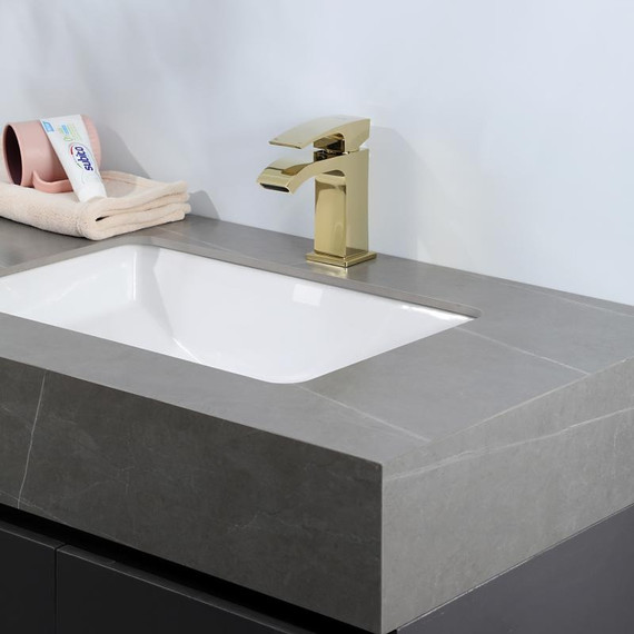 Смеситель для раковины Gappo G1007-3, золото фото 3