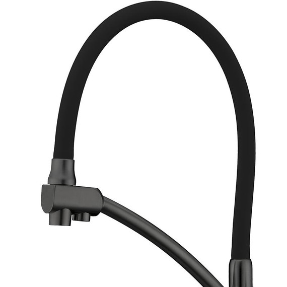 Смеситель для кухни Gappo G4398-19, оружейная сталь фото 2