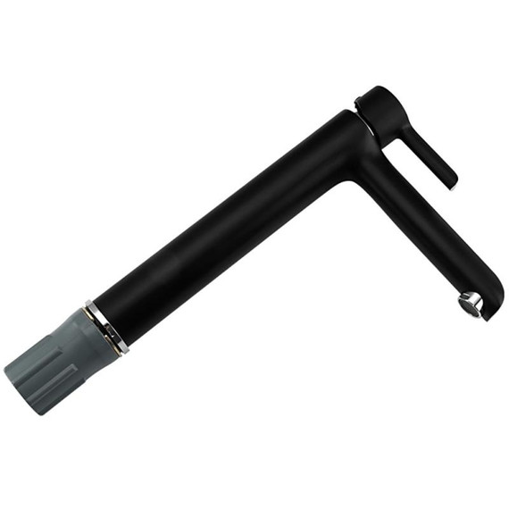 Смеситель для раковины высокий Gappo G1003-16, черный/хром фото 4