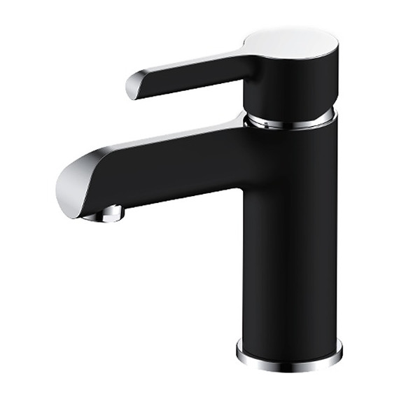 Смеситель для раковины Gappo G1003-6, черный/хром фото 