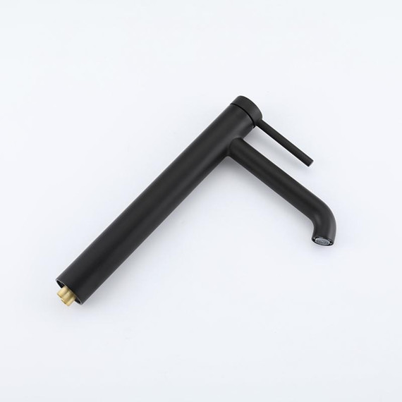 Смеситель для раковины высокий Gappo G06-6 G1006-26, чёрный, Цвет производителя: чёрный фото 15