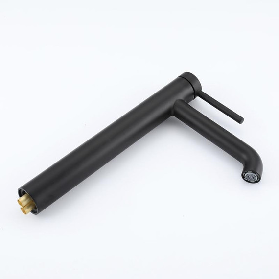 Смеситель для раковины высокий Gappo G06-6 G1006-26, чёрный, Цвет производителя: чёрный фото 16