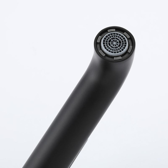 Смеситель для раковины высокий Gappo G06-6 G1006-26, чёрный, Цвет производителя: чёрный фото 17