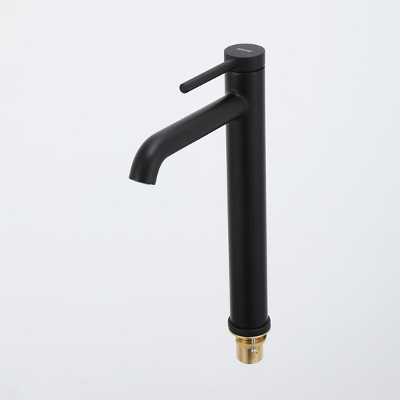 Смеситель для раковины высокий Gappo G06-6 G1006-26, чёрный, Цвет производителя: чёрный фото 13