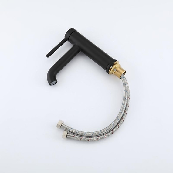 Смеситель для раковины Gappo G06-6 G1006-6, чёрный, Цвет производителя: чёрный фото 17