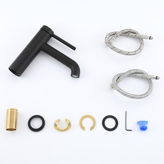 Смеситель для раковины Gappo G06-6 G1006-6, чёрный, Цвет производителя: чёрный фото 22