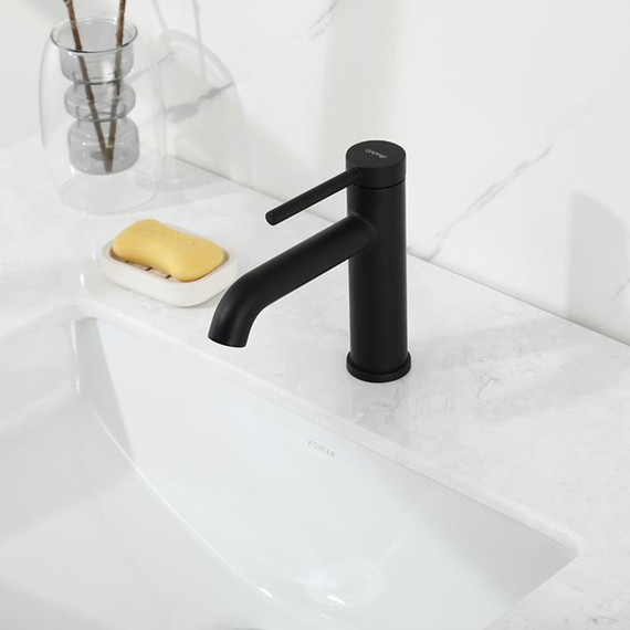 Смеситель для раковины Gappo G06-6 G1006-6, чёрный, Цвет производителя: чёрный фото 3