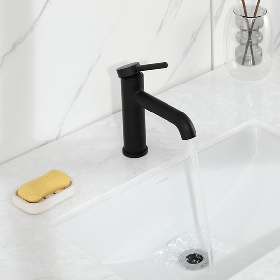 Смеситель для раковины Gappo G06-6 G1006-6, чёрный, Цвет производителя: чёрный фото 7