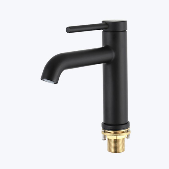 Смеситель для раковины Gappo G06-6 G1006-6, чёрный, Цвет производителя: чёрный фото 11