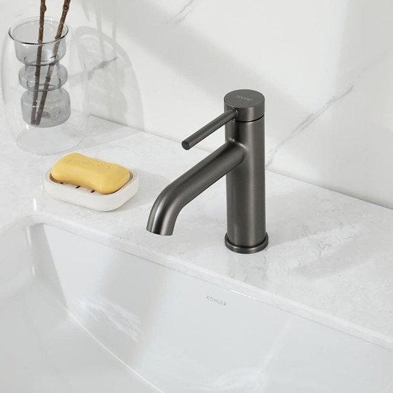 Смеситель для раковины Gappo G06-9 G1006-9, оружейная сталь фото 3