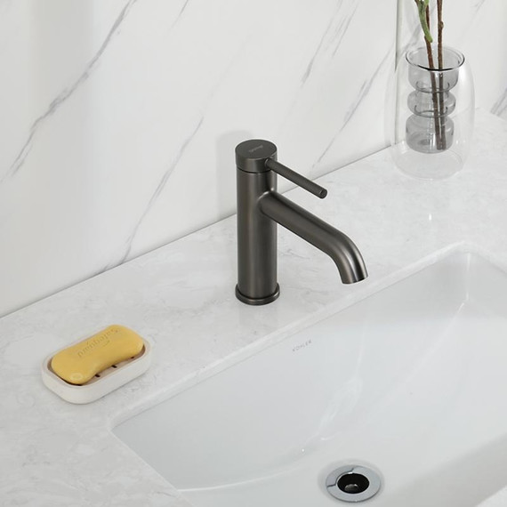 Смеситель для раковины Gappo G06-9 G1006-9, оружейная сталь фото 5