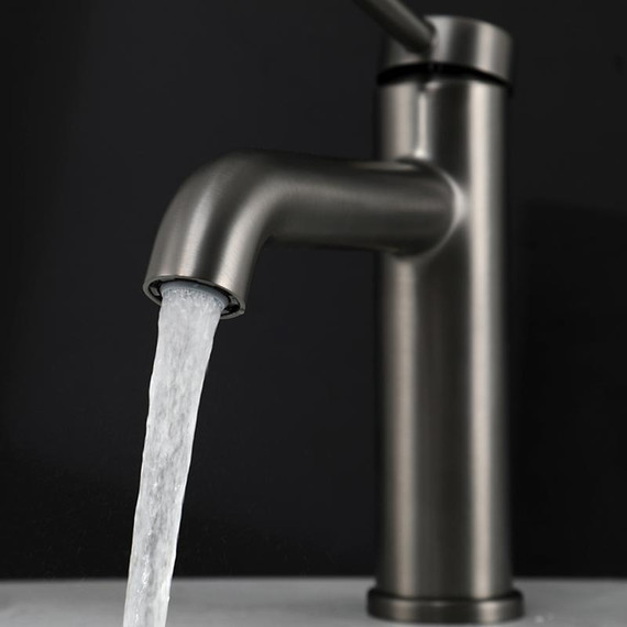 Смеситель для раковины Gappo G06-9 G1006-9, оружейная сталь фото 6