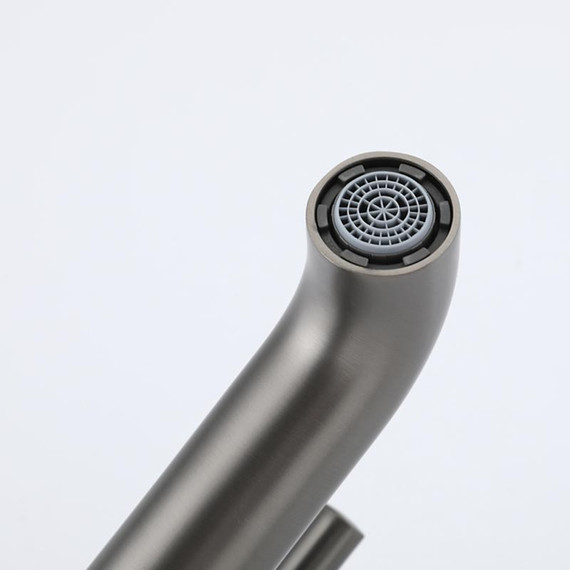 Смеситель для раковины Gappo G06-9 G1006-9, оружейная сталь фото 18