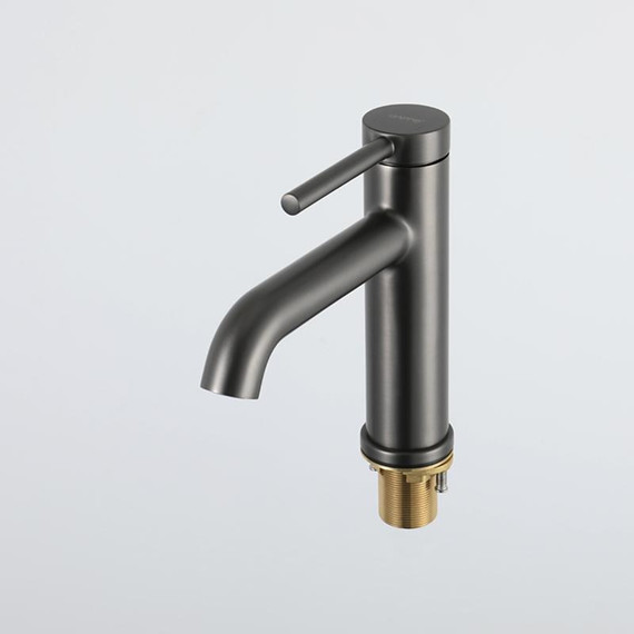 Смеситель для раковины Gappo G06-9 G1006-9, оружейная сталь фото 13