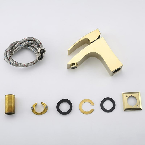 Смеситель для раковины Gappo G1007-13, золото фото 28