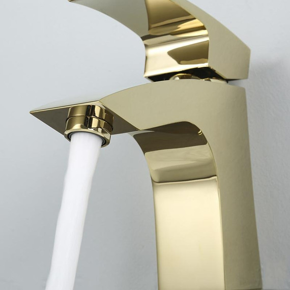 Смеситель для раковины Gappo G1007-13, золото фото 3