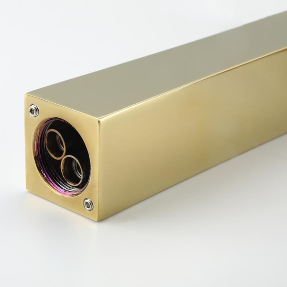 Смеситель для раковины высокий Gappo G1007-32, золото фото 19