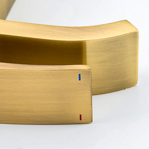 Смеситель для раковины Gappo Jacob G1007-4, бронза фото 6