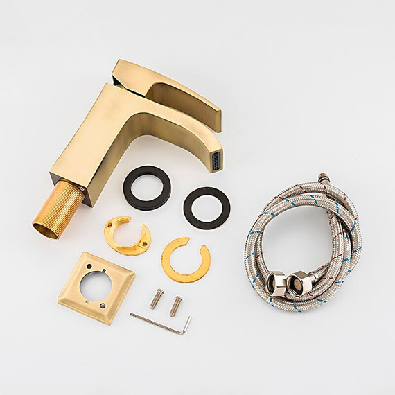 Смеситель для раковины Gappo Jacob G1007-4, бронза фото 7