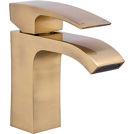 Смеситель для раковины Gappo Jacob G1007-4, бронза фото 